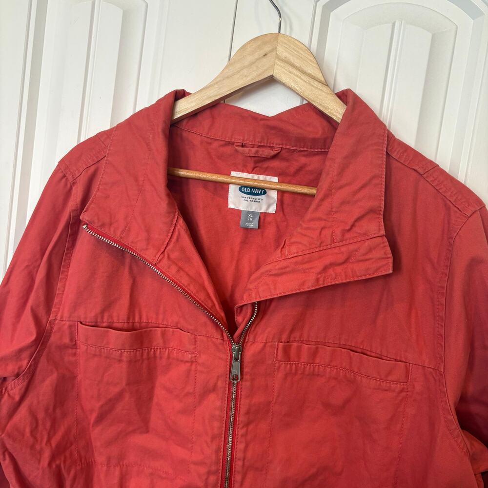 Old Navy Coral Jacket Size XL - Picture 3 of 6